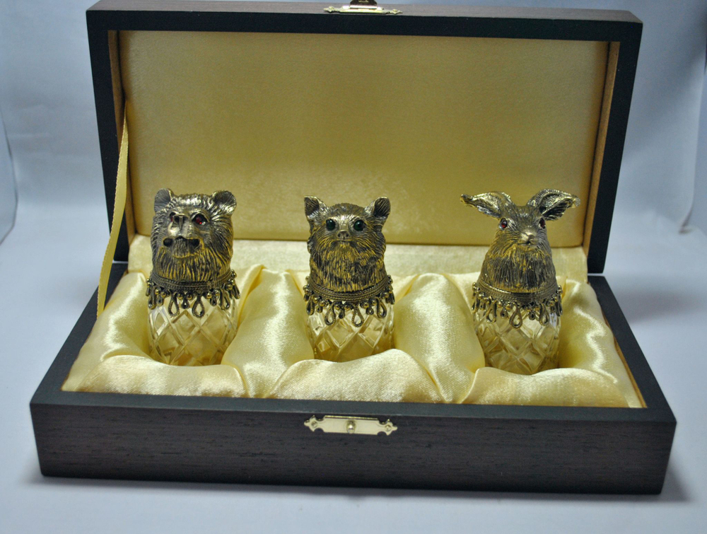 Стопки-перевертыши "Звери" №9, в наборе 3 шт. в ассортименте