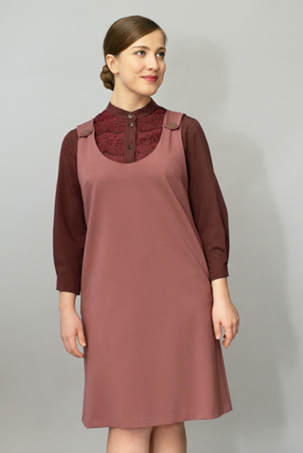 Трикотажный сарафан 3514АЕ