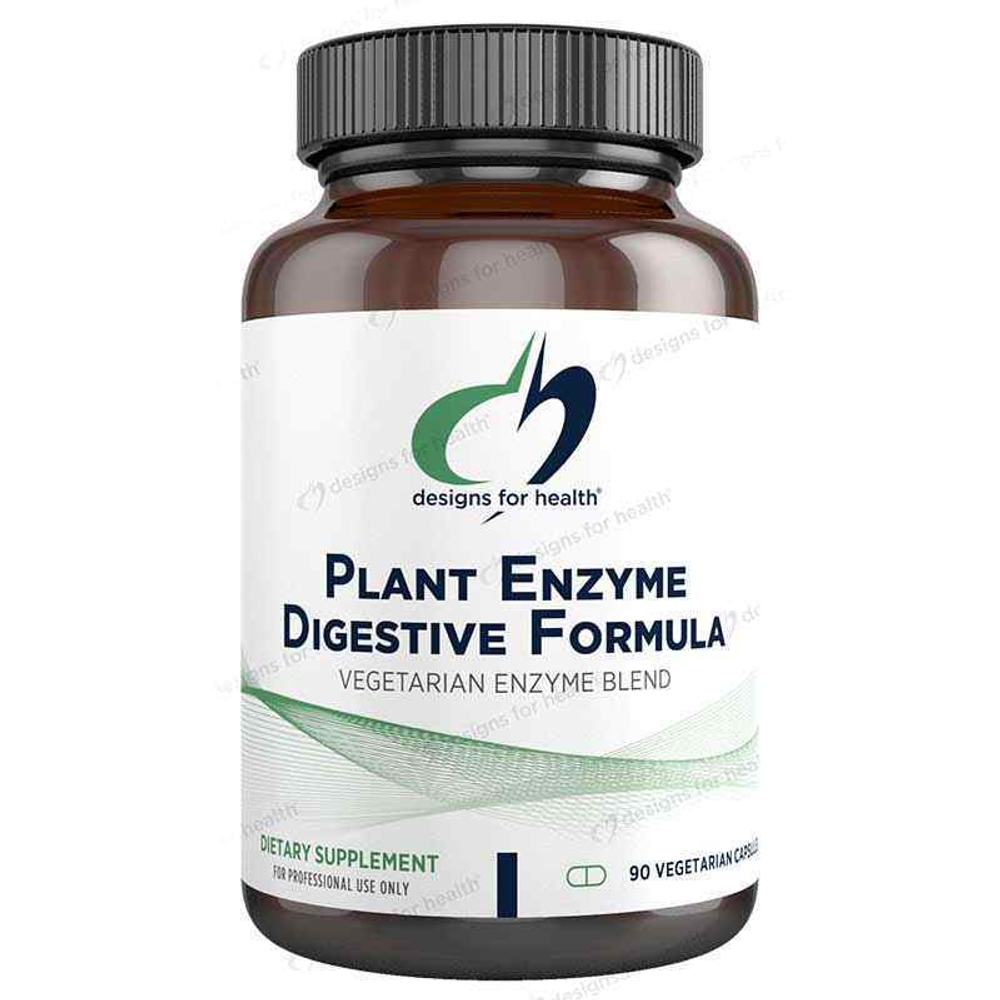 Designs For Health - Plant Enzyme Digestive Formula - 90 capsules