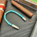 Браслет с пробойником для сигар TURQOISE 8mm