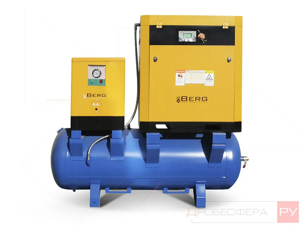 Винтовой компрессор Berg ВК-11PO-16-500-IP54