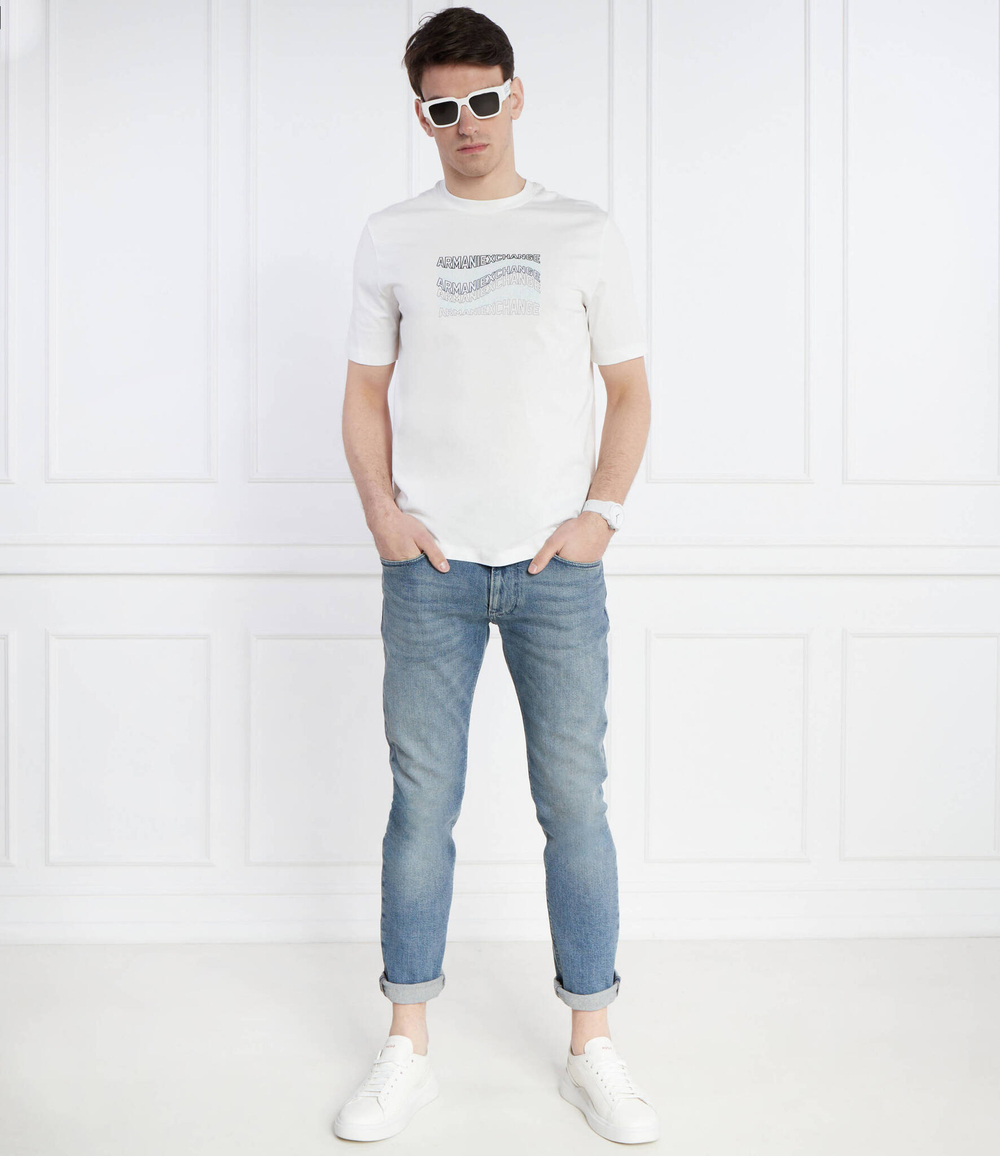 Футболка Armani Exchange - белый(3DZTLE ZJ9JZ)