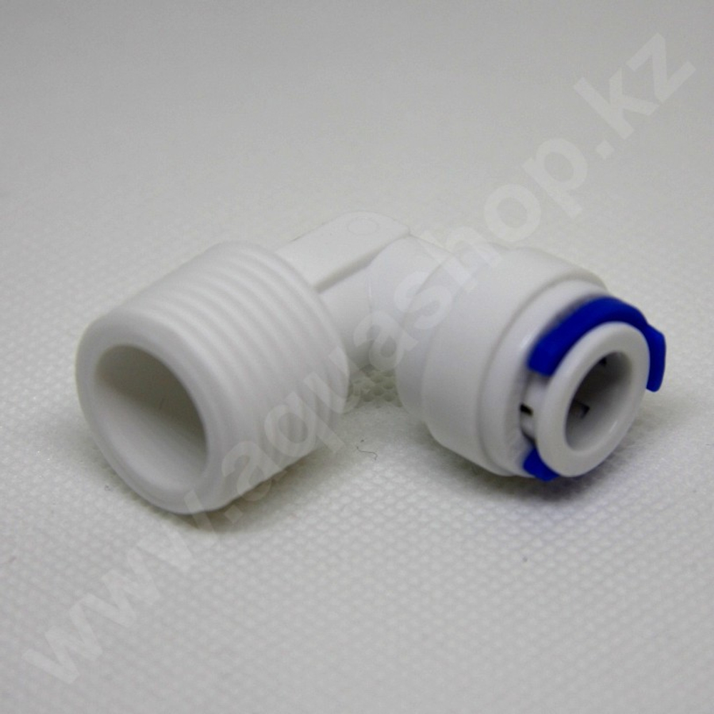 Уголок-переходник Трубка 3/8" (резьба папа 1/2") QT-10C