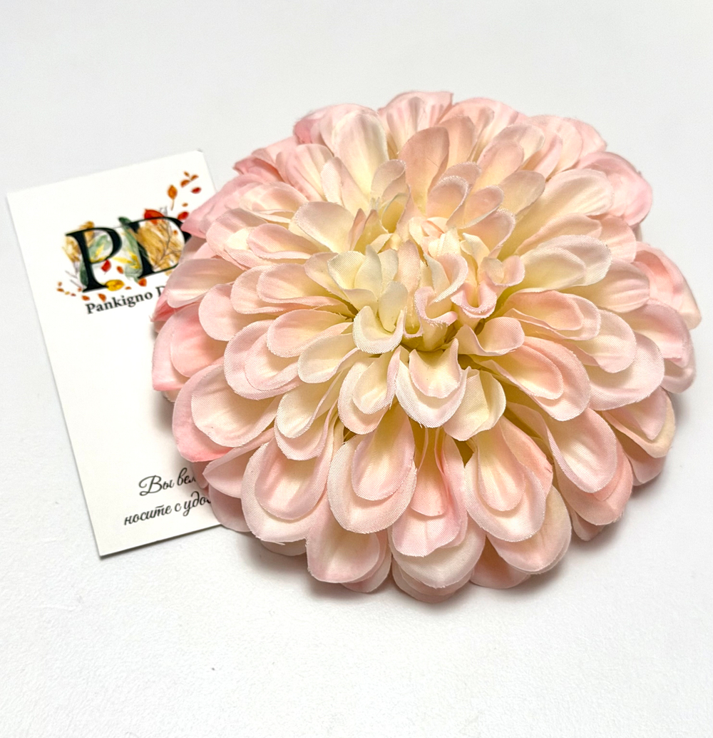 Брошь-заколка Pankigno Design с георгином