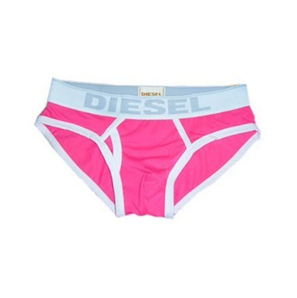Мужские трусы брифы Diesel Pink Brief Simple