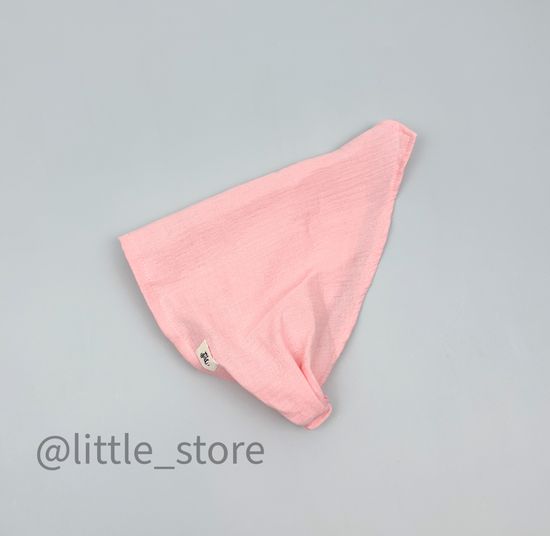 Косынка муслиновая, Розовый персик