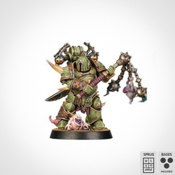 Plague Marine Kill Team: Fighter (Scabboth with plague flail)