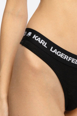 стринги 2 пары Karl Lagerfeld - черный(211W2126)
