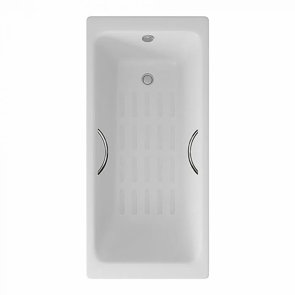 Ванна чугунная Delice PARALLEL Comfort DLR220505R-AS 170x70 белая с ручками