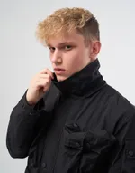 Куртка We Don’t Care Swiss M70 Crinkle Nylon Jacket Black