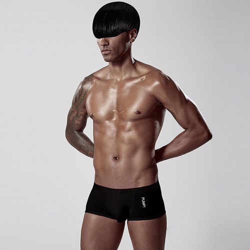 Мужские трусы боксеры черные PUMP! PU5504