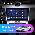 Teyes CC3 10.2" для Volkswagen Passat 2011-2015