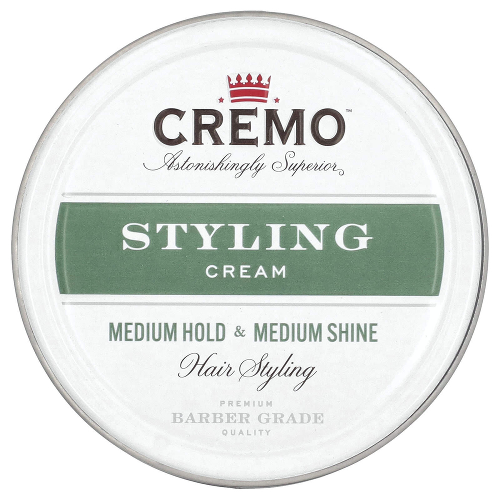 Cremo, крем для укладки волос, средней фиксации и блеска, 113 г (4 унции)