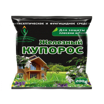 ЖЕЛЕЗНЫЙ КУПОРОС 200 гр /50