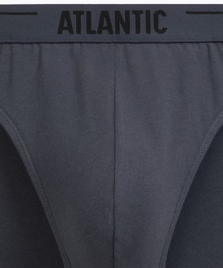 Трусы (5шт) мужские слипы спорт Atlantic, 5SMP-004, хлопок, графитовый + голубой + деним + индиго + темно-зеленый