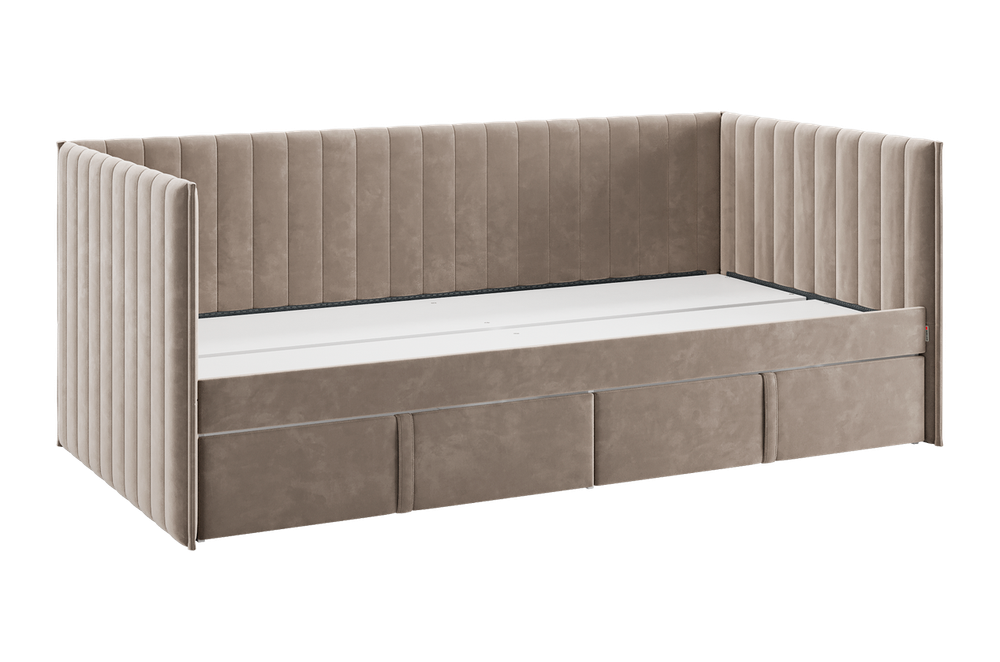 Кровать софа с ящиком Твикс 900*2000 (велюр) МФ Мебельсон, г. Ижевск