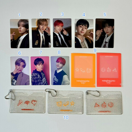 Разбор карта Enhypen MANIFESTO: DAY 1 (Weverse shop)