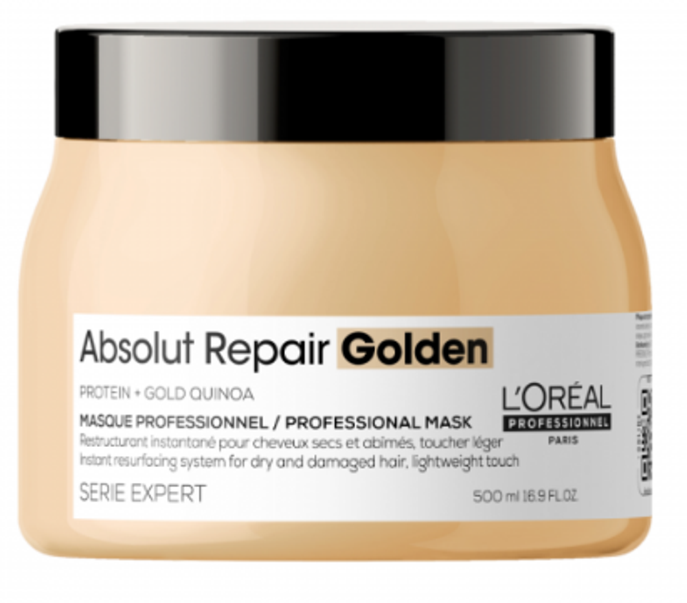 LOREAL Absolut Repair Golden Маска для восстановления поврежденных волос, 250мл