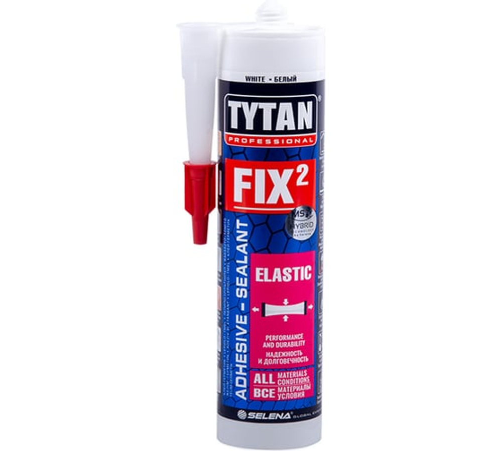 Клей-геметик TYTAN Classic Fix2 Elastic бел. 310мл