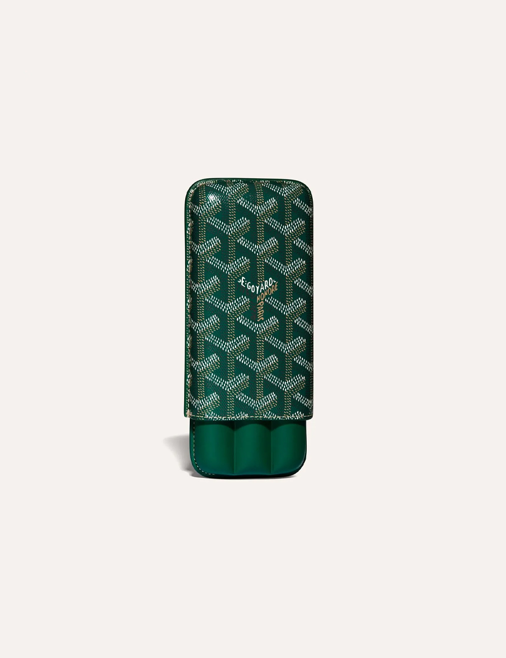 Футляр для сигар Goyard Churchill 3 Cigar Case "Green"