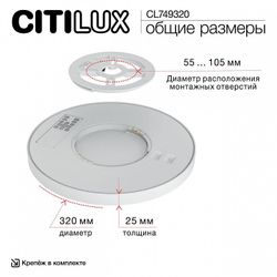 Накладной светильник Citilux Norma CL749320