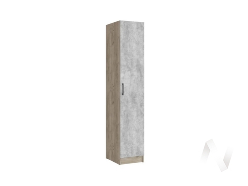 Пенал Спальня Вегас (дуб крафт серый/цемент)