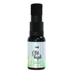 Согревающий жидкий вибратор для клитора Intt Clit Me On High Cannabis Oil 15 мл.