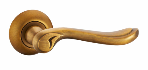 Дверная ручка V84ACF AL блестящий кофе