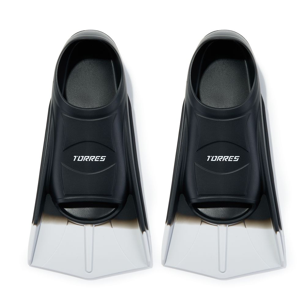 Ласты для бассейна TORRES F01, SWF012406BK, р. EU 42-44 (XL), черно-серый