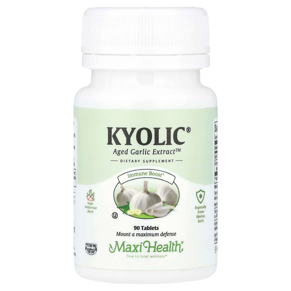 Maxi Health, Kyolic®, Aged Garlic Extract ™, 90 таблеток