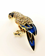 Брошка "Попугай"