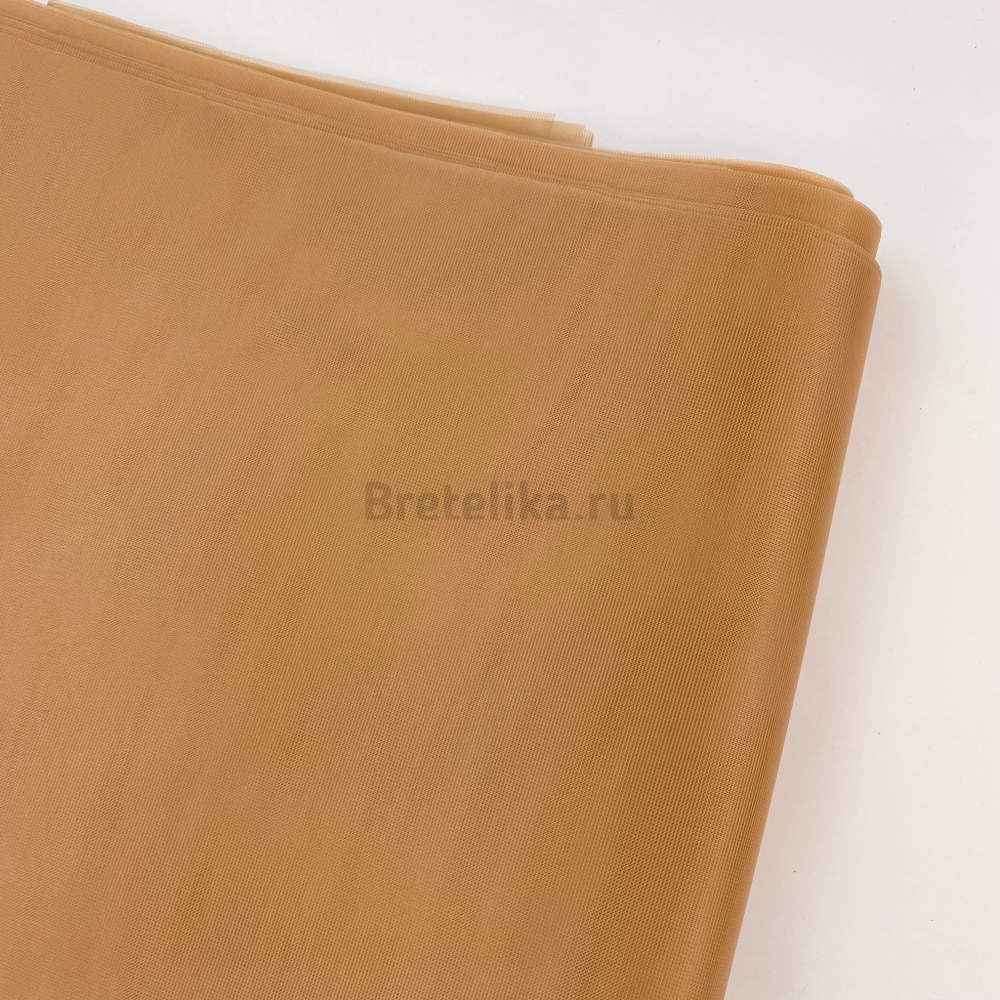 Корсетная сетка загар, Турция, 60 г/м²