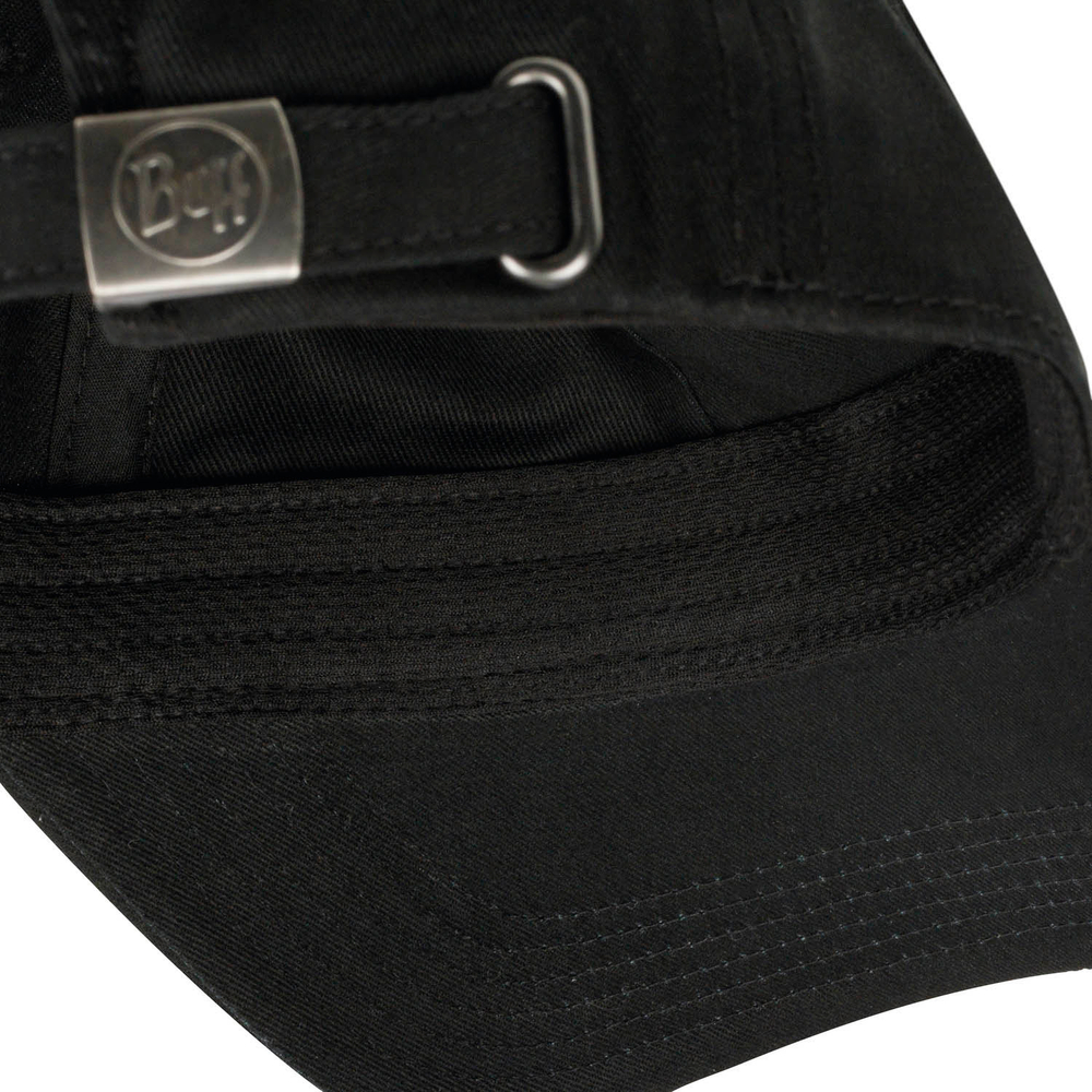 Кепка Buff Essential Baseball Cap Solid Black (One size)