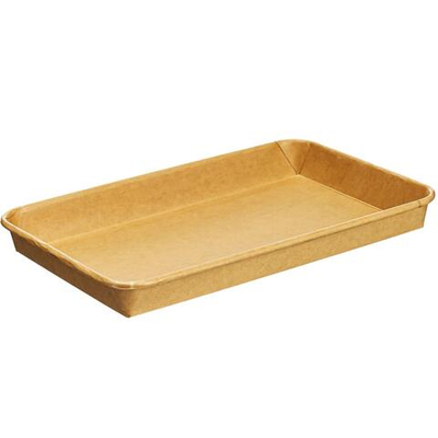 Контейнер бумажный Sushi Box 1200 мл 152х241х24 мм 1/400