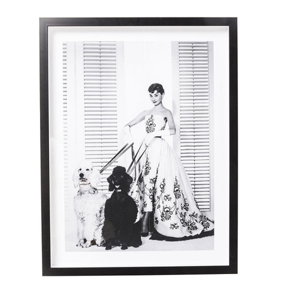 Постер Одри Хэпбёрн