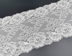 Эластичное кружево, 22см, кремовое, (Арт: EK-2011), м