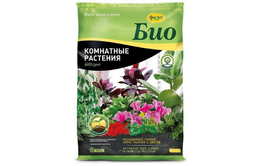 ГРУНТ ФАСКО БИО Д/КОМНАТНЫХ РАСТЕНИЙ 5Л