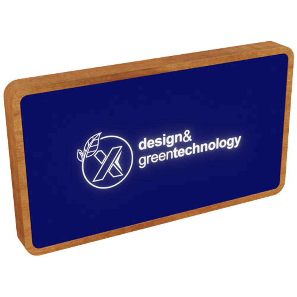 Беспроводное портативное зарядное устройство SCX.design P36 5000 мАч с подсветкой