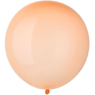 Шар 24" Прозрачный, Кристалл Экстра, Апельсиновый/Bubble Orange Belbal