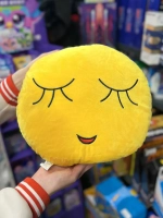 Мягкая игрушка Смайл Подушка смайлик круглая
