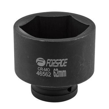 Головка ударная 62мм (6гр.) 3/4'' Forsage F-46562