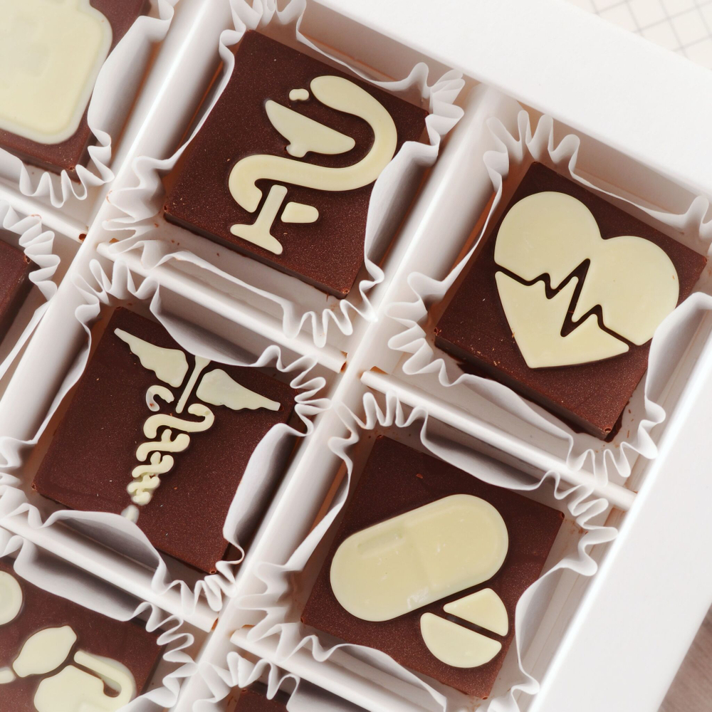 Набор "Врачу" из молочного шоколада