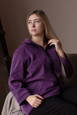 Жакет женский 3259ВП, слива #76С043259ВП