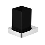 Steinberg Серия 420 Стаканчик с с держателем, чёрное сатин. стекло, хром 420 2002