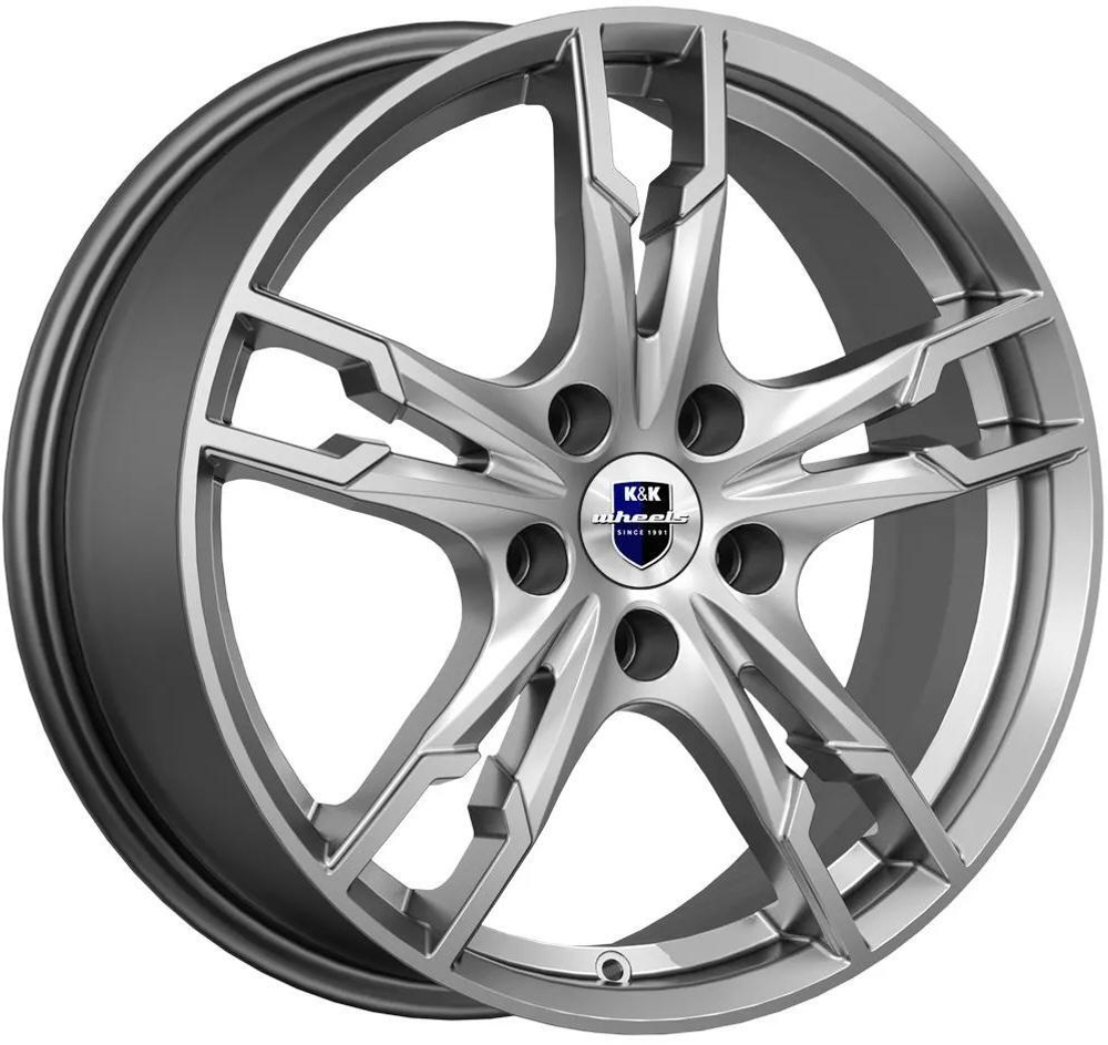 K&K Солар 7x17 5x100 ET 38 Dia 67.1 (дарк платинум)