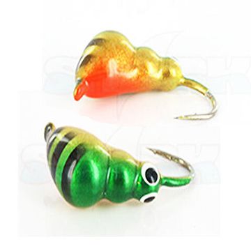 Мормышка вольфрамовая Lucky John МУРАВЕЙ крашеная с петелькой 050/54