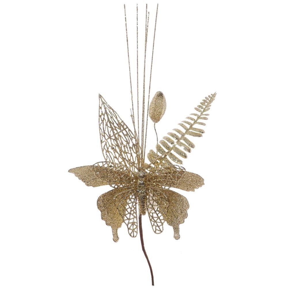GAEM Изделие декоративное "Бабочка", L18 W3 H38 см, 4в.