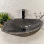 Раковина из речного камня RS-65078 53*35*15 0857