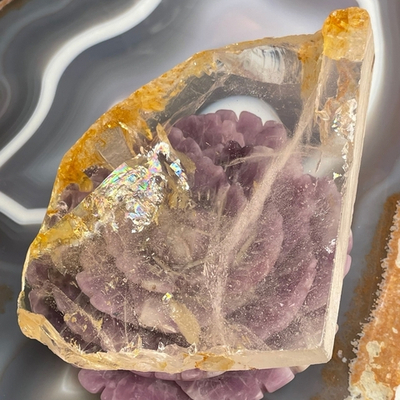 38831 Горный Хрусталь Срез 134мм