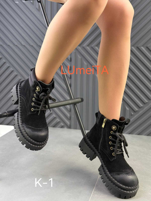 Ботинки нат. кожа по 6 пар (36-40)р./ K-1